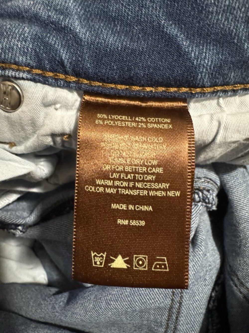 Kut For The Kloth Women Chrissy Flare Jeans Blue Size 8 preowned - Picture 7 of 8
